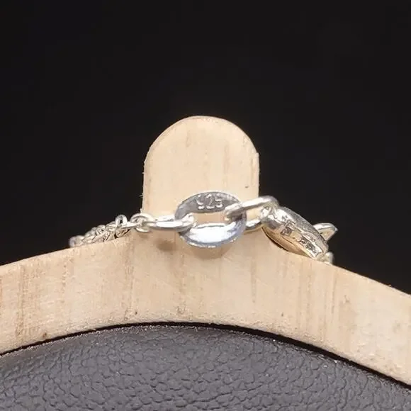 925 Silver Celtic Knot Cross Necklace Women's BOHO Christmas Anniversary Gift